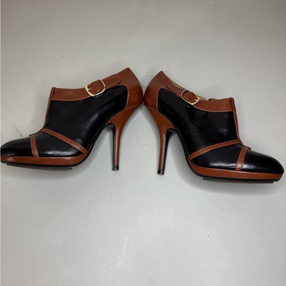 Dries Van Noten Leather Ankle Boots – Size 7.5 (Fits Like 7)